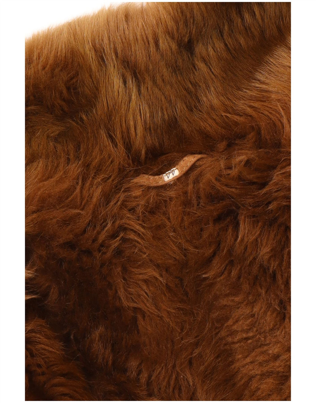 VINTAGE Γυναικείο Shearling Coat IT 44 Medium Brown Shearling