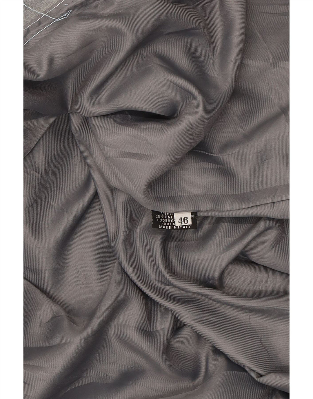 KOR@KOR Womens Suede Jacket IT 46 Large Grey Leather Vintage Kor@Kor and Second-Hand Kor@Kor from Messina Hembry 