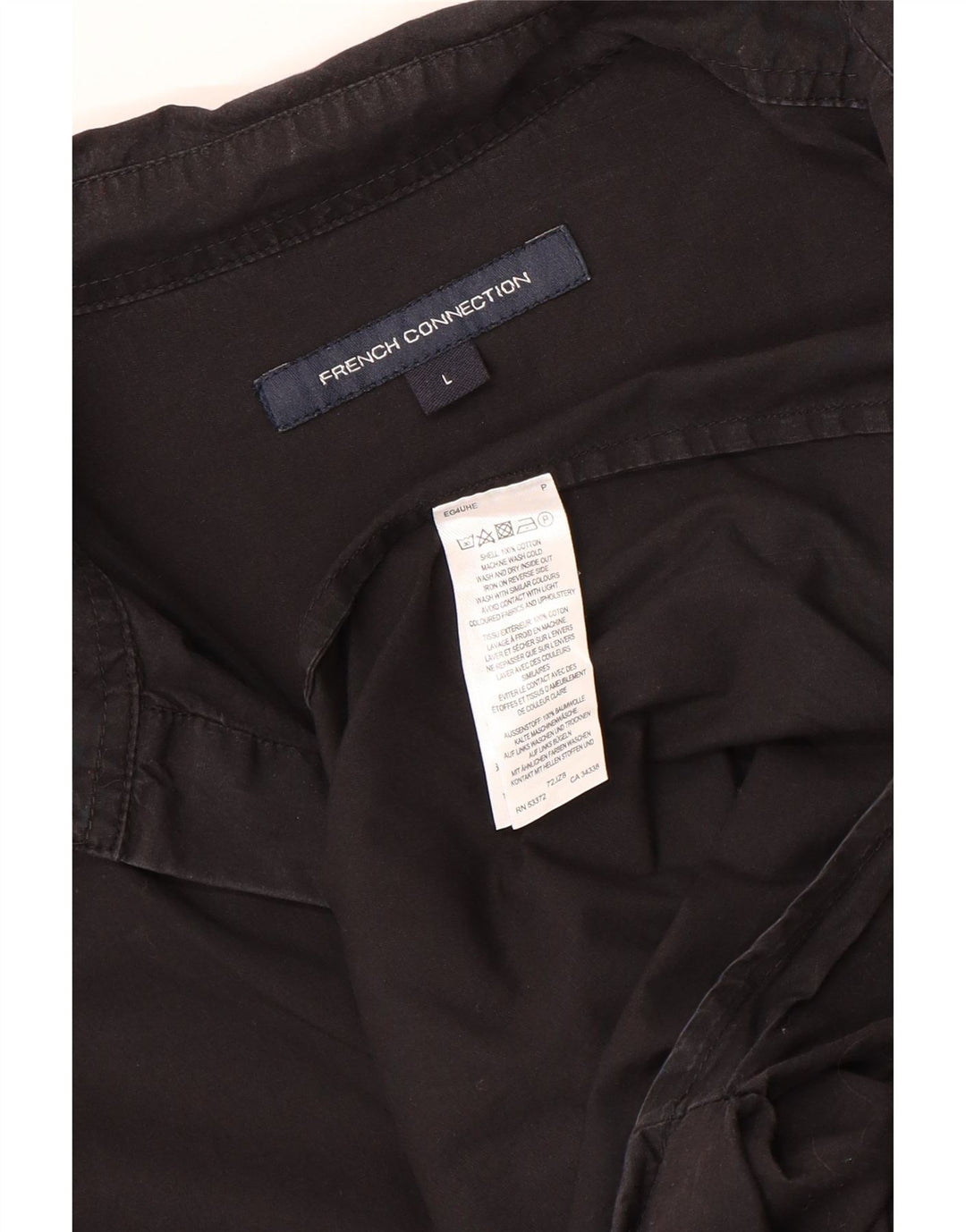 Γυναικείο πουλόβερ με μανίκια 3/4 French Connection UK 16 Large Black