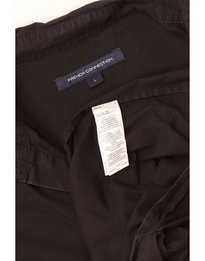 Γυναικείο πουλόβερ με μανίκια 3/4 French Connection UK 16 Large Black