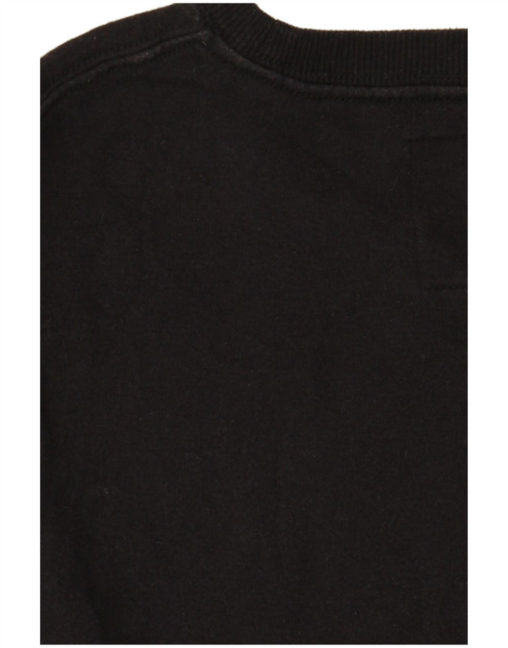 Γραφικό φούτερ Levi's Boys Jumper 11-12 ετών Μαύρο βαμβακερό