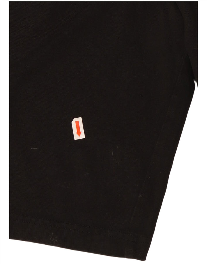 Ανδρικό αθλητικό σορτς Puma μικρό μαύρο βαμβακερό