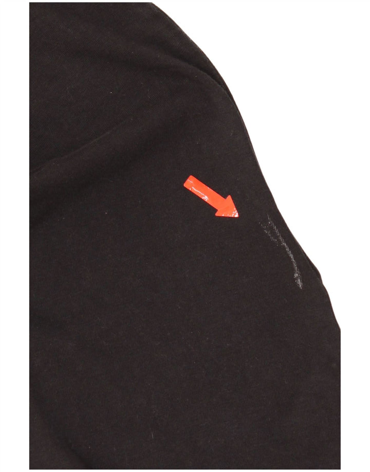 Γυναικείο T-Shirt Levi's Top UK 14 μεσαίο μαύρο βαμβακερό