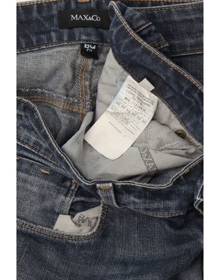 Max & Co. Γυναικείο Slim Jeans W30 L30 Blue Cotton