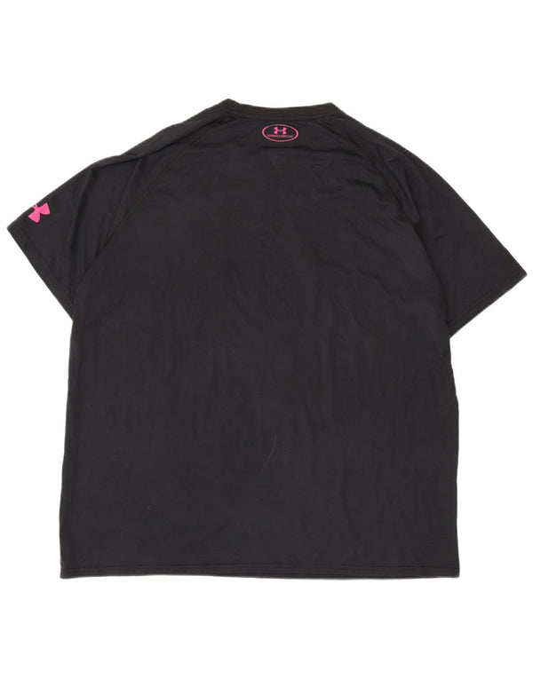 Ανδρικό μπλουζάκι Under Armour Superman Loose Fit Graphic Top XL Μαύρο