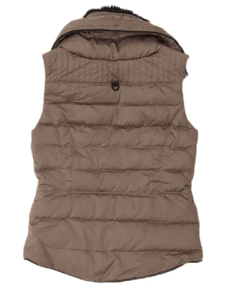 Zara Γυναικείο Oversized Gilet UK 6 XS Grey Polyester