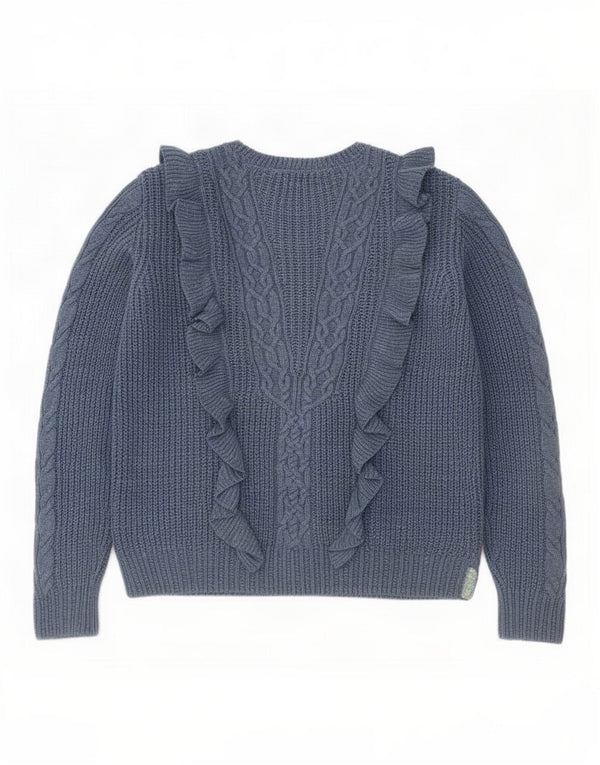 Polo Ralph Lauren Girls Boat Neck Jumper πουλόβερ 15-16 ετών XL Μπλε