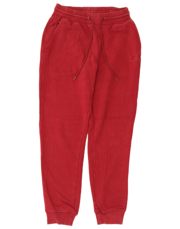 Hurley Γυναικεία φόρμα παντελόνι Joggers UK 10 Small Red Cotton