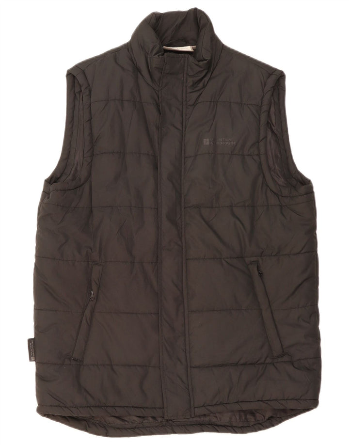MOUNTAIN WAREHOUSE Ανδρικό padded Gilet UK 38 Medium Black Polyester