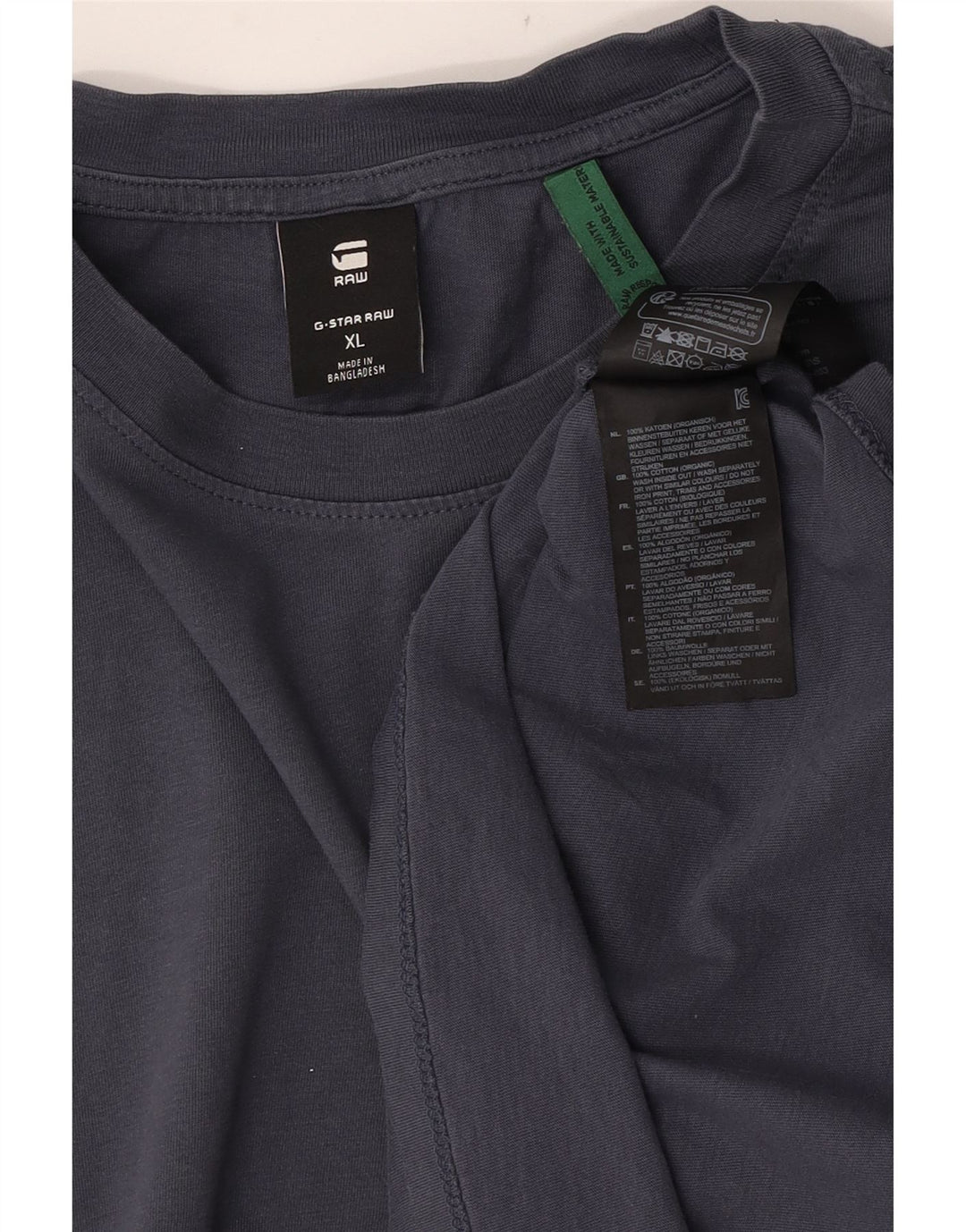 Ανδρικό T-Shirt G-Star Top XL Γκρι βαμβακερό
