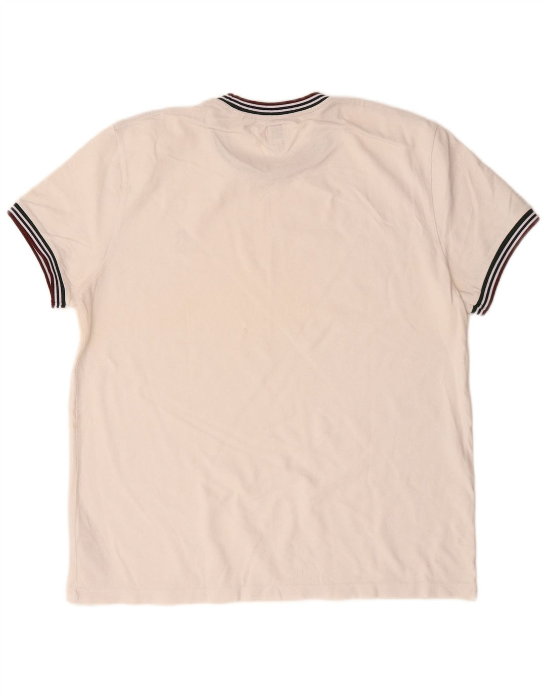 Jack Wills Ανδρικό T-Shirt Top μεγάλο λευκό βαμβακερό