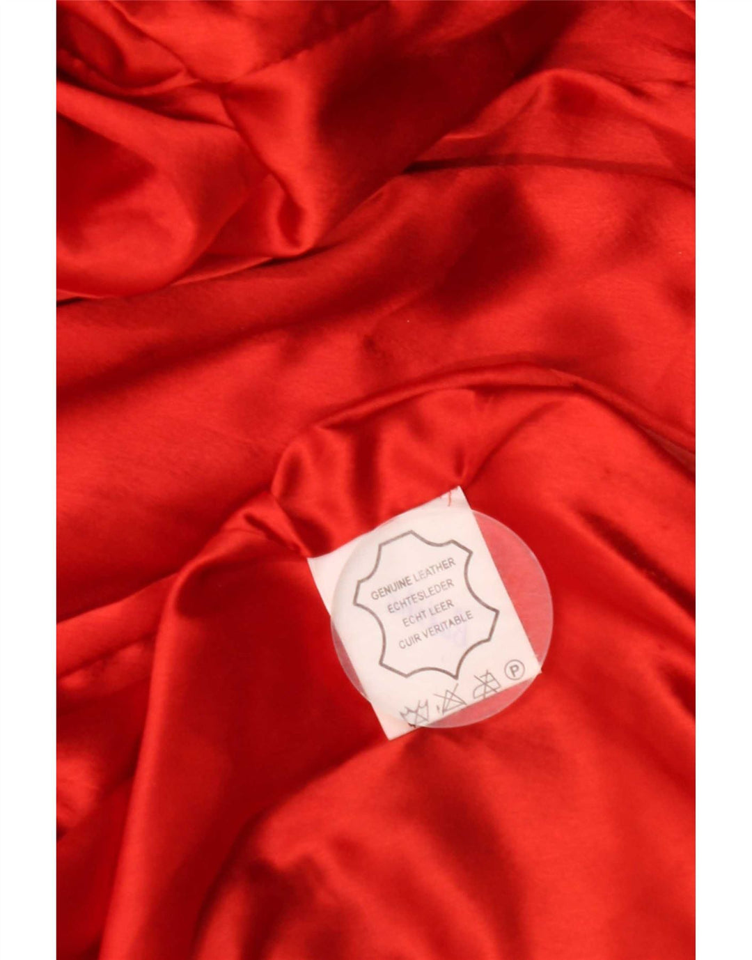 Vintage Γυναικείο Suede Jacket UK 14 Medium Orange Leather