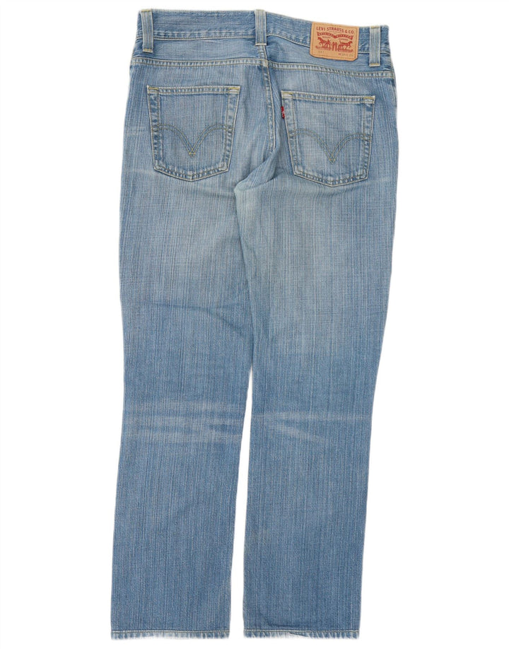 Levi's Womens 511 Slim Jeans W34 L30 Blue Cotton