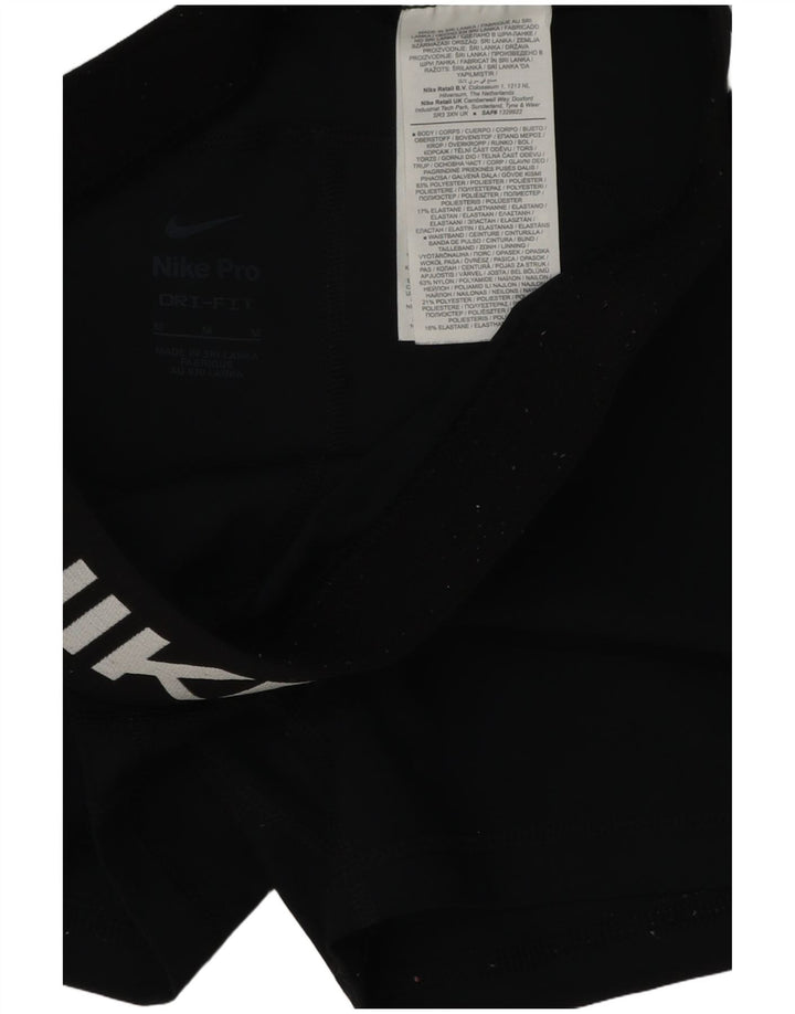 Γραφικό αθλητικό σορτς Nike Nike Dri Fit UK 12 μεσαίου μαύρου πολυεστέρα