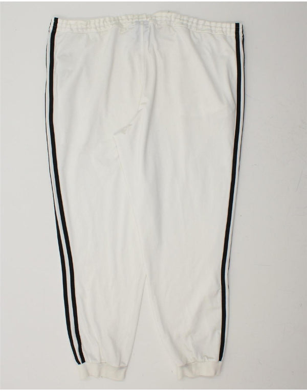 Ανδρική φόρμα ADIDAS Παντελόνι Joggers XL Λευκός Πολυεστέρας