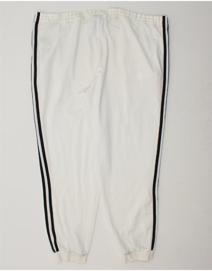 Ανδρική φόρμα ADIDAS Παντελόνι Joggers XL Λευκός Πολυεστέρας