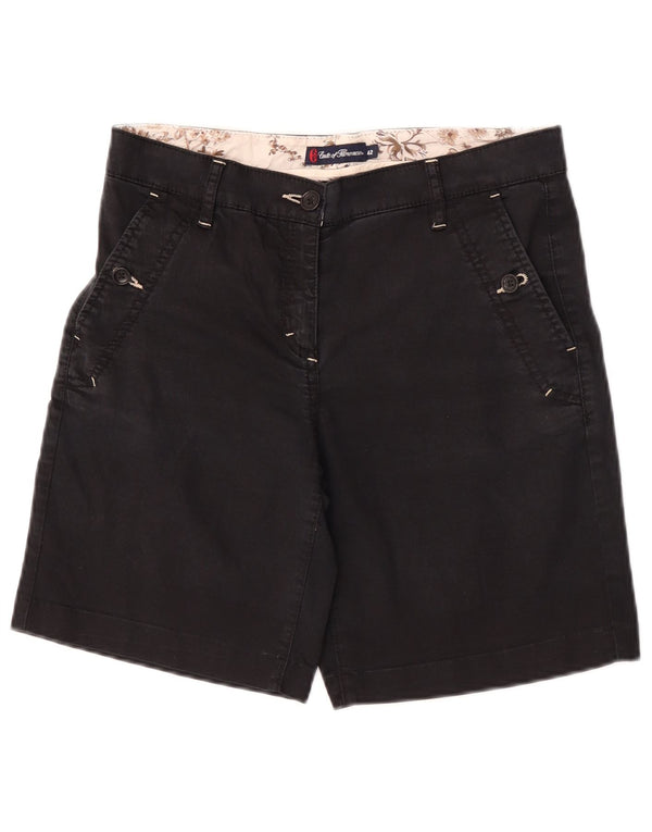 Γυναικείο σορτς Chino Conte of Florence IT 42 Medium W28 Μαύρο βαμβακερό