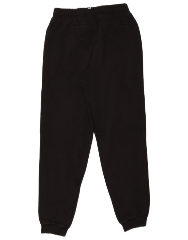 Puma Boys Tracksuit Trousers Joggers 13-14 Years Μαύρο