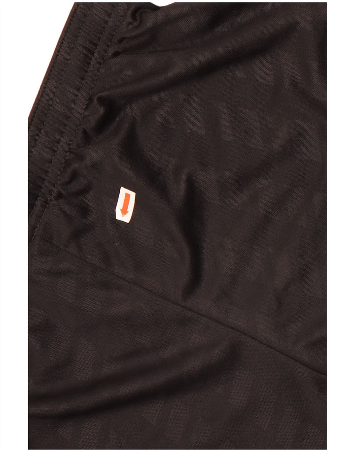 Αθλητικό σορτς Nike Boys Dri Fit 10-11 ετών Μεσαίο μαύρο ριγέ πολυεστέρα