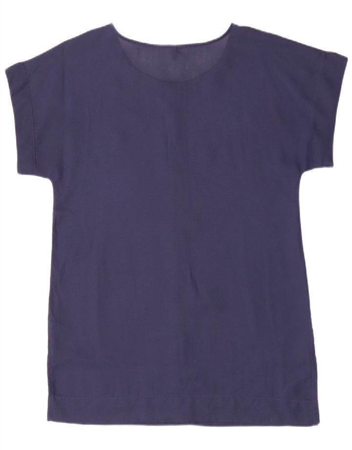 BENETTON Γυναικείο τουνίκ Φόρεμα UK 14 Medium Navy Blue