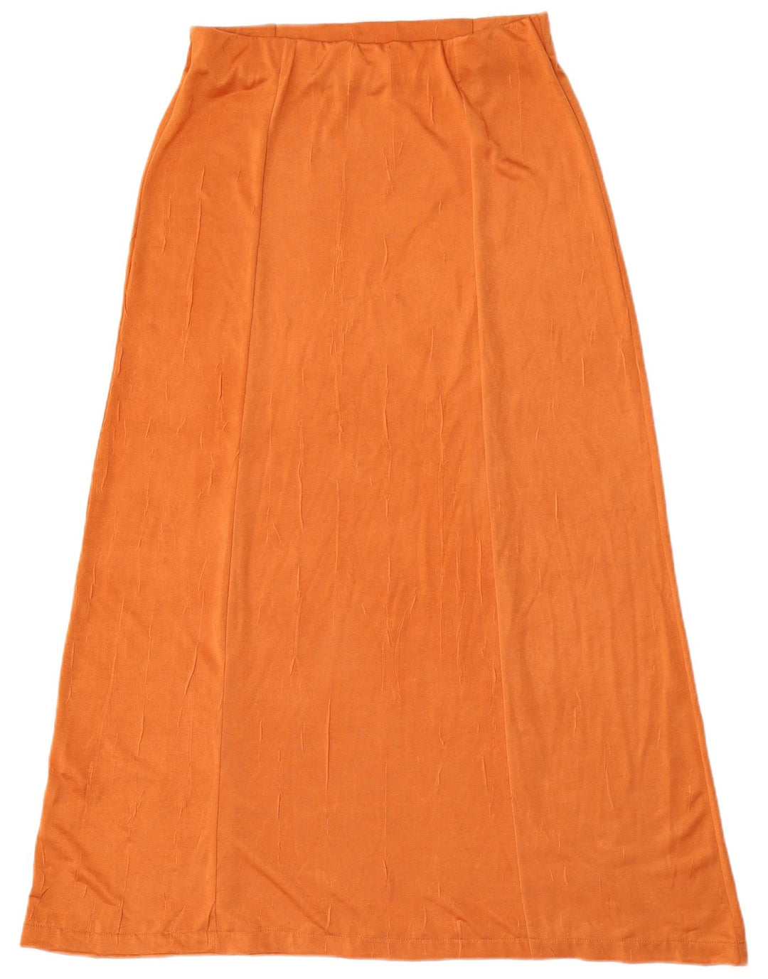 Zara Γυναικεία Ψηλόμεση Maxi Φούστα Μεγάλη W30 Πορτοκαλί Πολυεστέρας