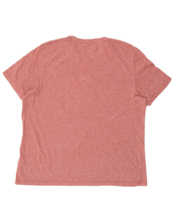 Ανδρικό γραφικό T-Shirt Fat Face Top 2XL Ροζ Βαμβακερό