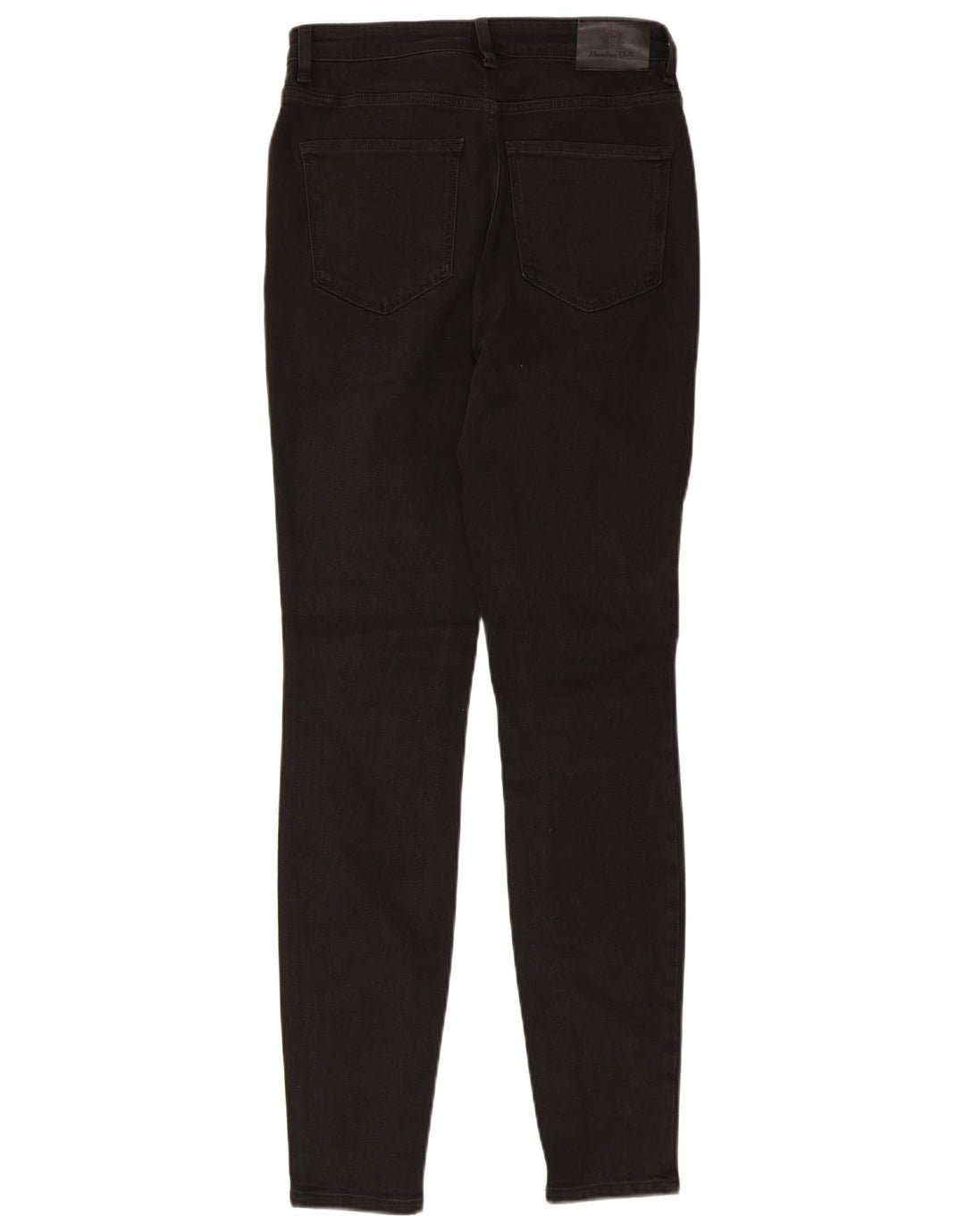 Massimo Dutti Γυναικεία Skinny Jeans EU 38 Small W28 L30 Black Polyester