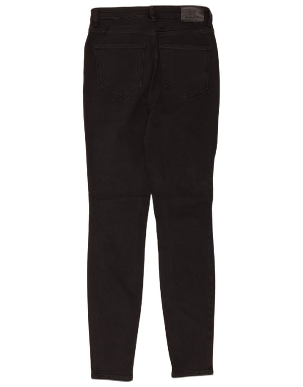 Massimo Dutti Γυναικεία Skinny Jeans EU 38 Small W28 L30 Black Polyester