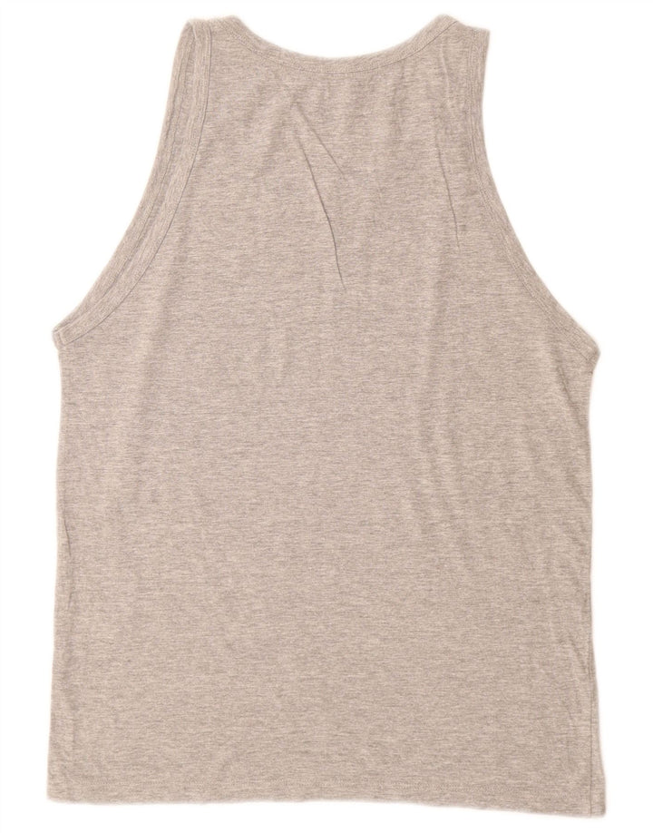 Ανδρικό γιλέκο Jack & Jones, μεσαίο βαμβακερό γκρι