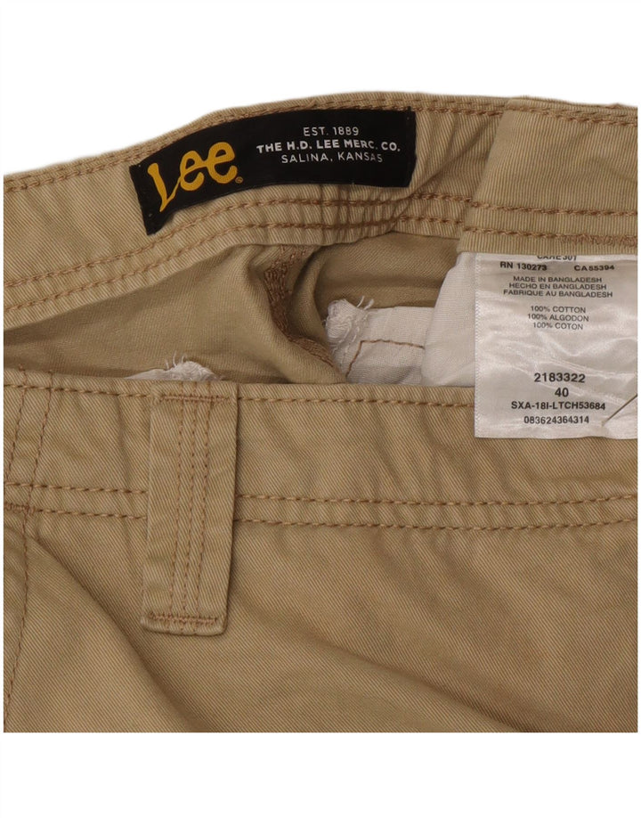 Ανδρικό σορτς Lee Cargo W40 XL Χακί βαμβακερό