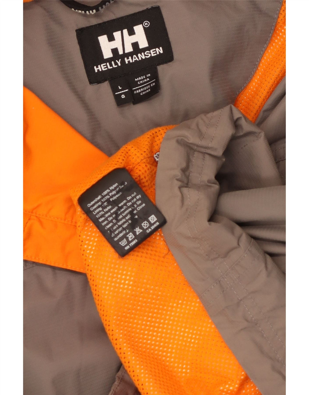 Helly Hansen Ανδρικό μπουφάν βροχής UK 40 Large Grey Nylon