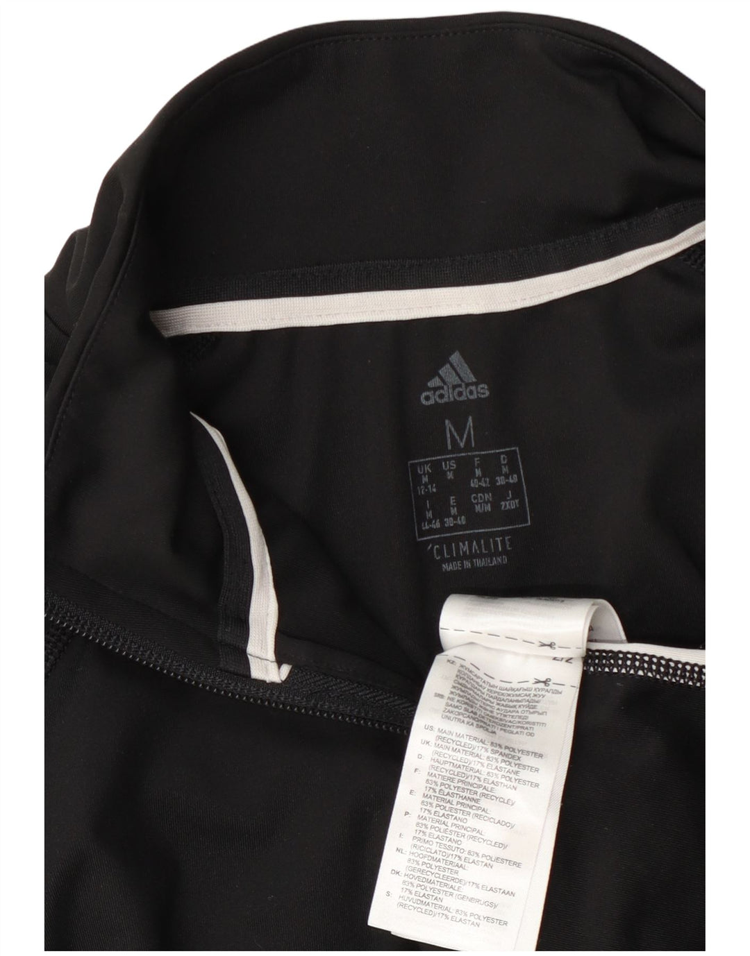 Γυναικεία φόρμα φόρμας Adidas Graphic Pullover Top UK 12/14 Medium Black
