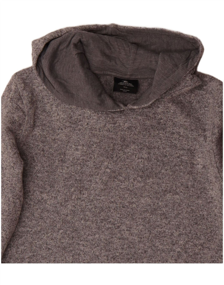 Rip Curl Γυναικείο Hoodie Jumper UK 14 Large Grey