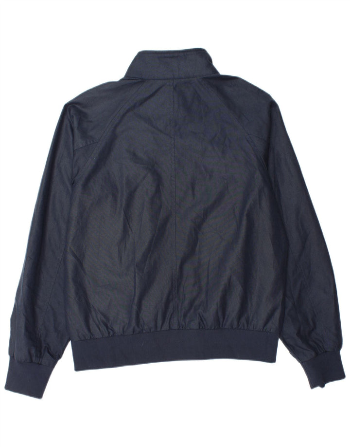 Kappa Mens Bomber Jacket UK 38 Medium Navy Blue Polyester