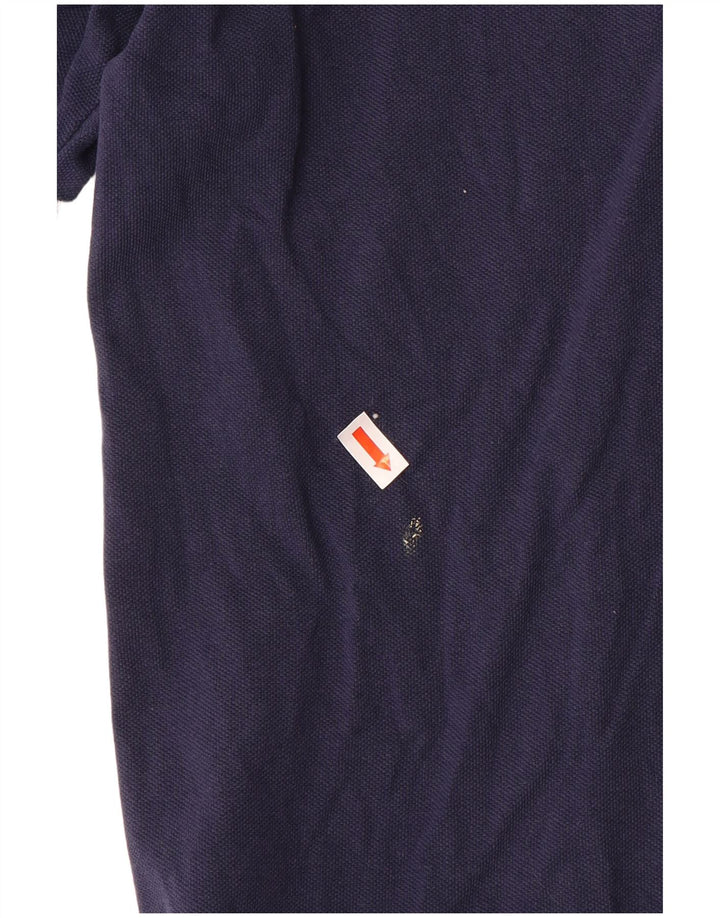 Ανδρικό πουκάμισο πόλο Kappa XL Navy Blue Cotton