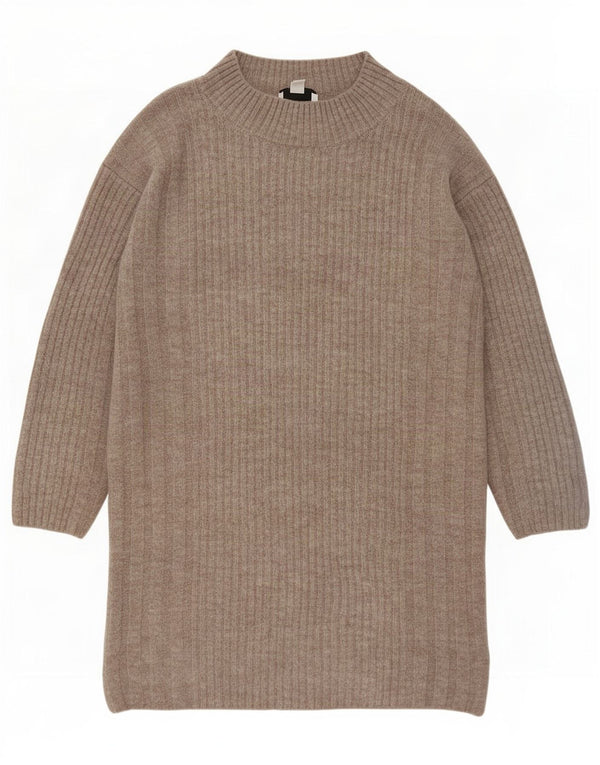 Γυναικείο φόρεμα Topshop Loose Fit Jumper UK 6 XS Καφέ Ακρυλικό