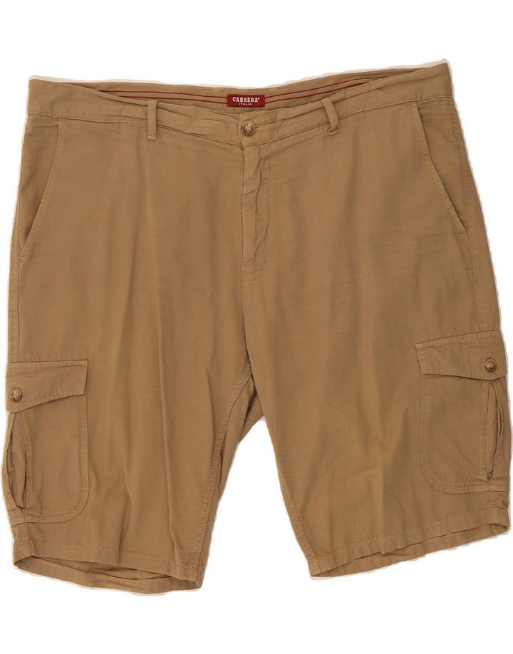 CARRERA Mens Regular Cargo Shorts W40 XL Beige Cotton Vintage Carrera and Second-Hand Carrera from Messina Hembry 