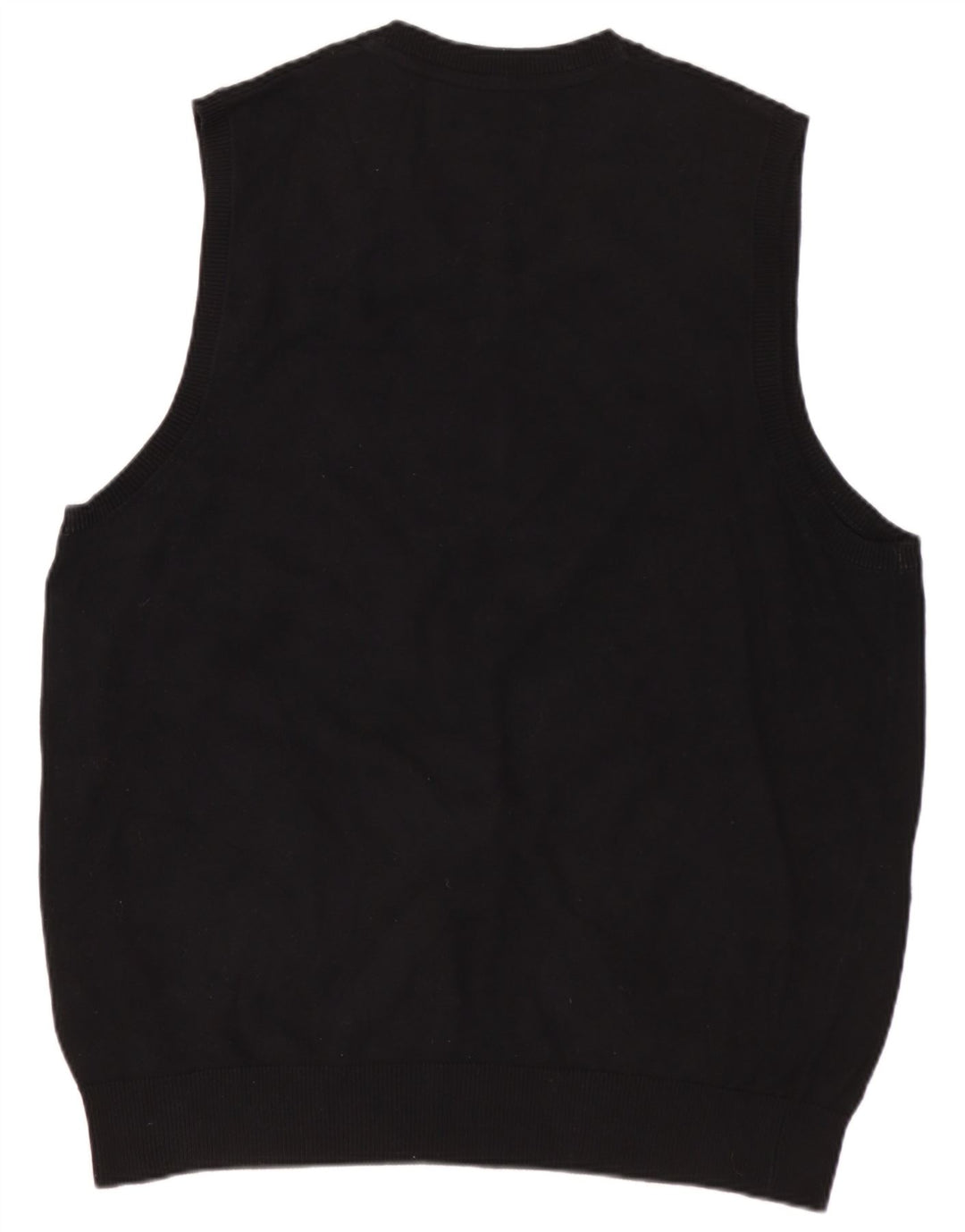 Marks & Spencer Ανδρικό γιλέκο Tank Top Μεσαίο μαύρο βαμβακερό