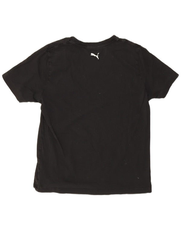 Ανδρικό γραφικό T-Shirt Puma Top Large Μαύρο