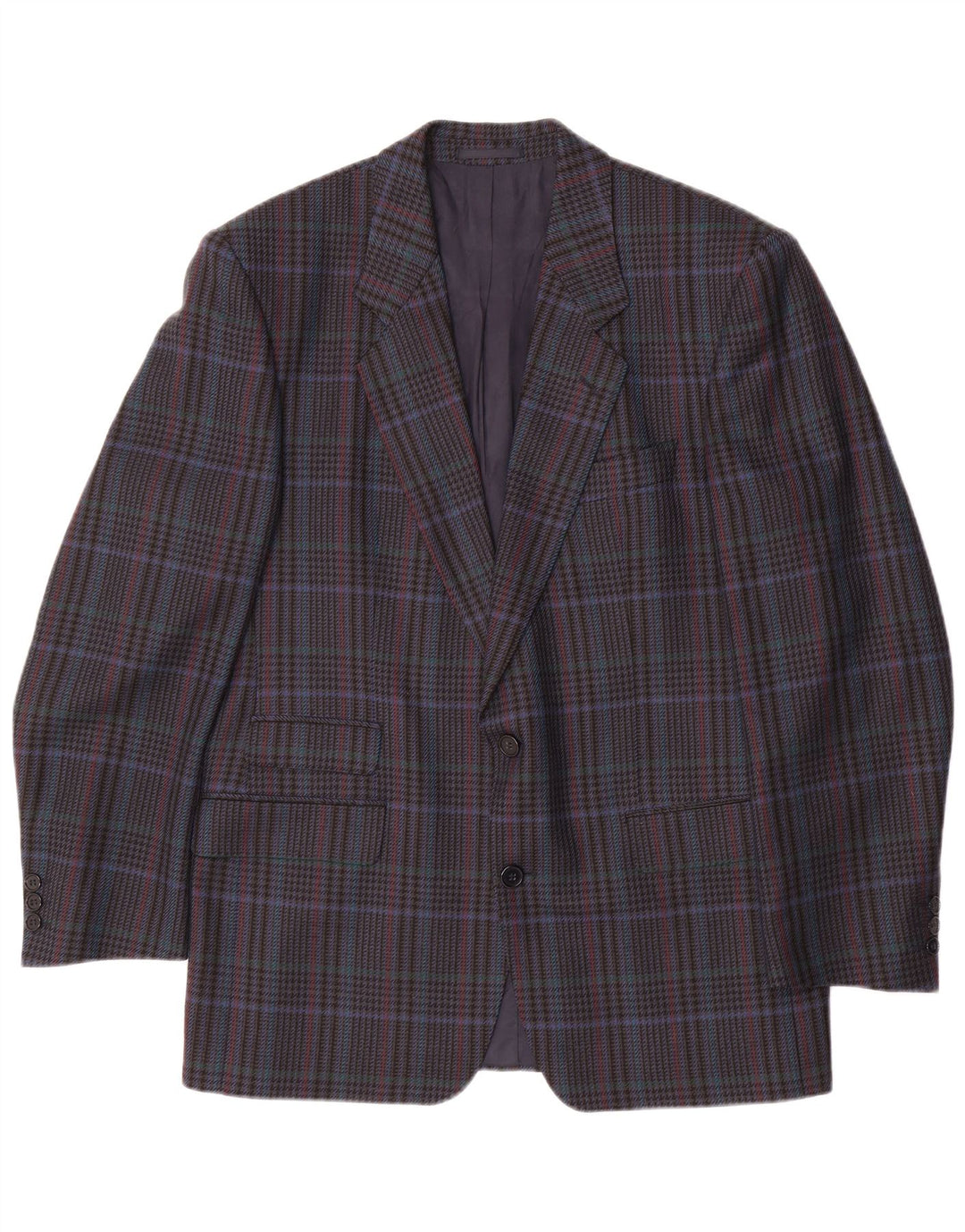HUGO BOSS Ανδρικό σακάκι μπλέιζερ με 2 κουμπιά EU 50 Large Navy Blue Houndstooth