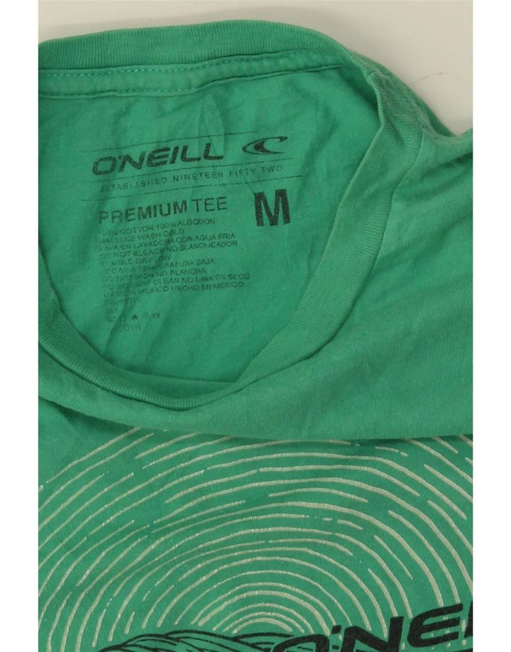 Ανδρικό γραφικό T-Shirt O'Neill Top Μεσαίο πράσινο βαμβακερό