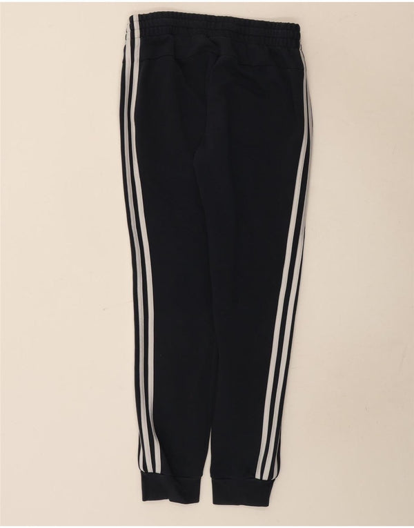 Adidas Γυναικεία φόρμα παντελόνι Joggers UK 12/14 Medium Navy Blue Cotton