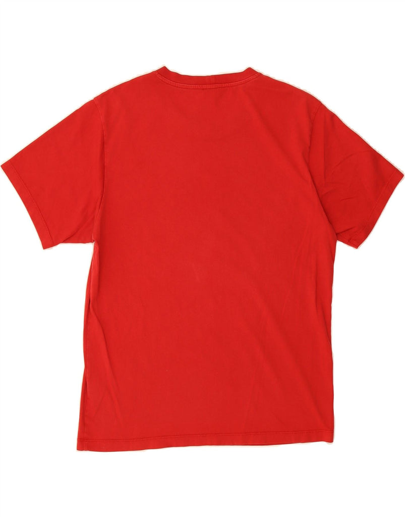 KENZO Womens Graphic T-Shirt Top UK 16 Large Red Cotton Vintage Kenzo and Second-Hand Kenzo from Messina Hembry 