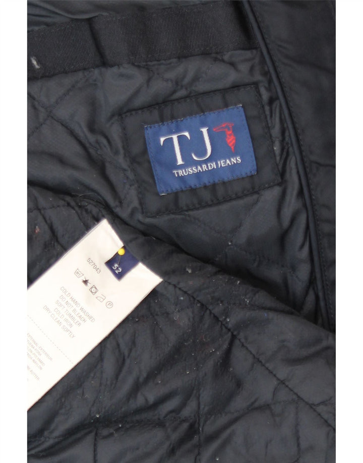 Trussardi Jeans Ανδρικό Μπουφάν IT 52 UTILIXL Navy Blue Classic