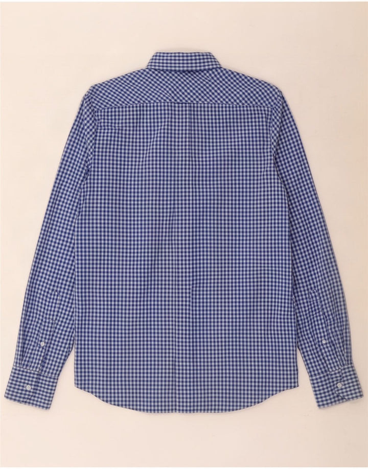 Ανδρικό πουκάμισο Ben Sherman Μικρό μπλε βαμβακερό Gingham