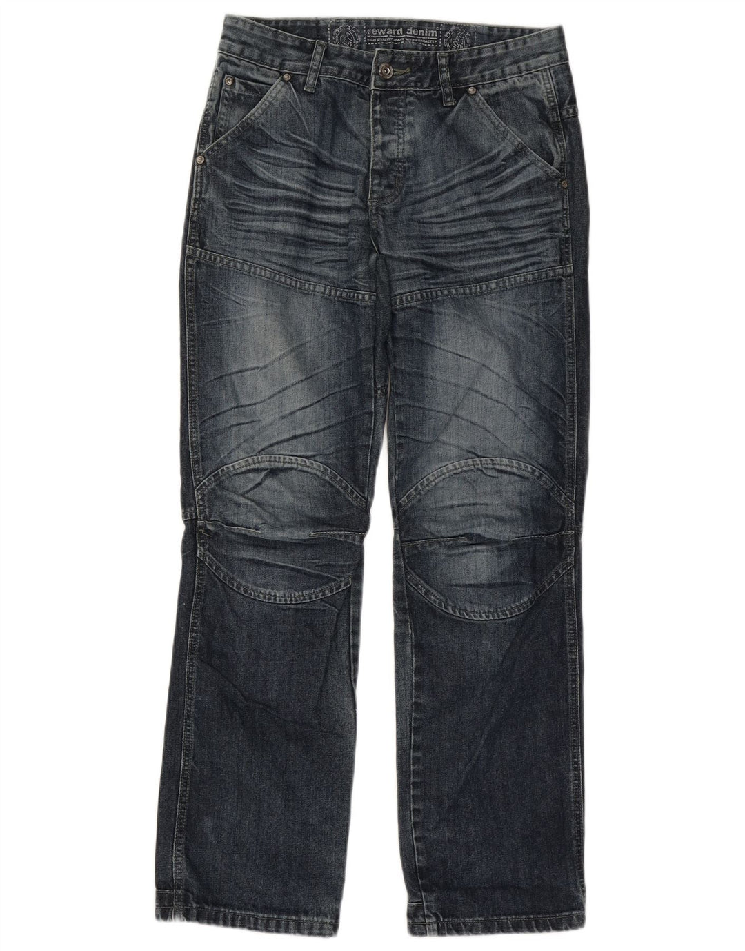 Ανδρικό τζιν ίσιο ανταμοιβή W32 L32 Navy Blue