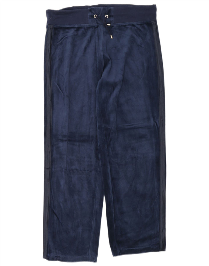 Γυναικεία βελούδινη φόρμα ELLESSE Παντελόνι UK 18 XL Navy Blue