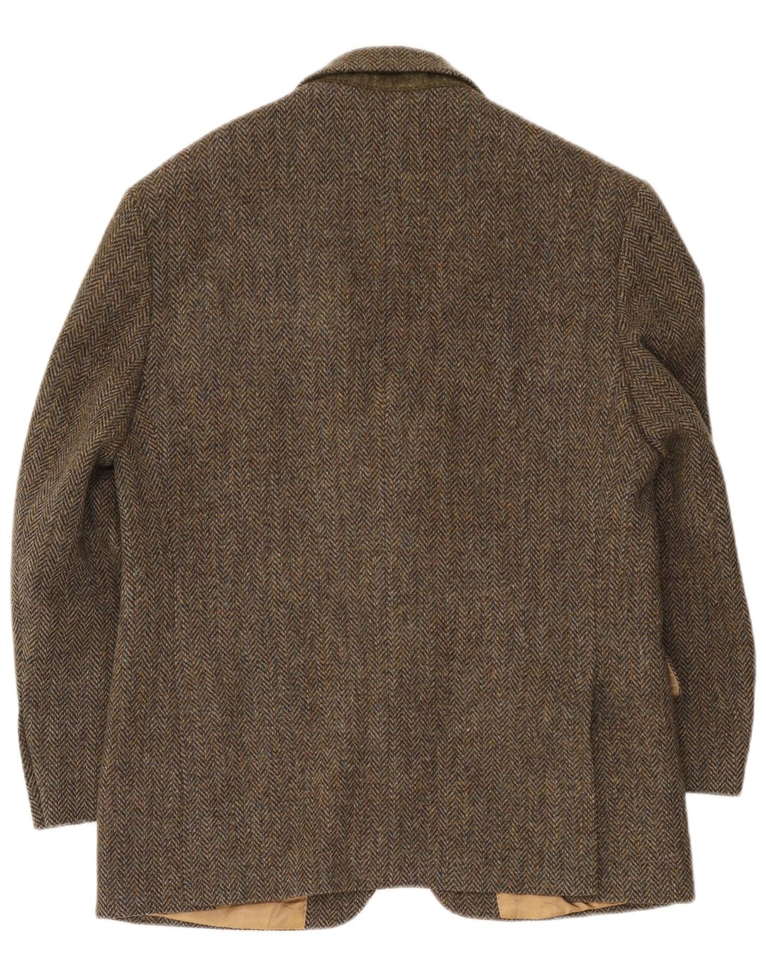 Marks & Spencer Ανδρικό Μπουφάν Harris Tweed Blazer UK 40 Medium Green