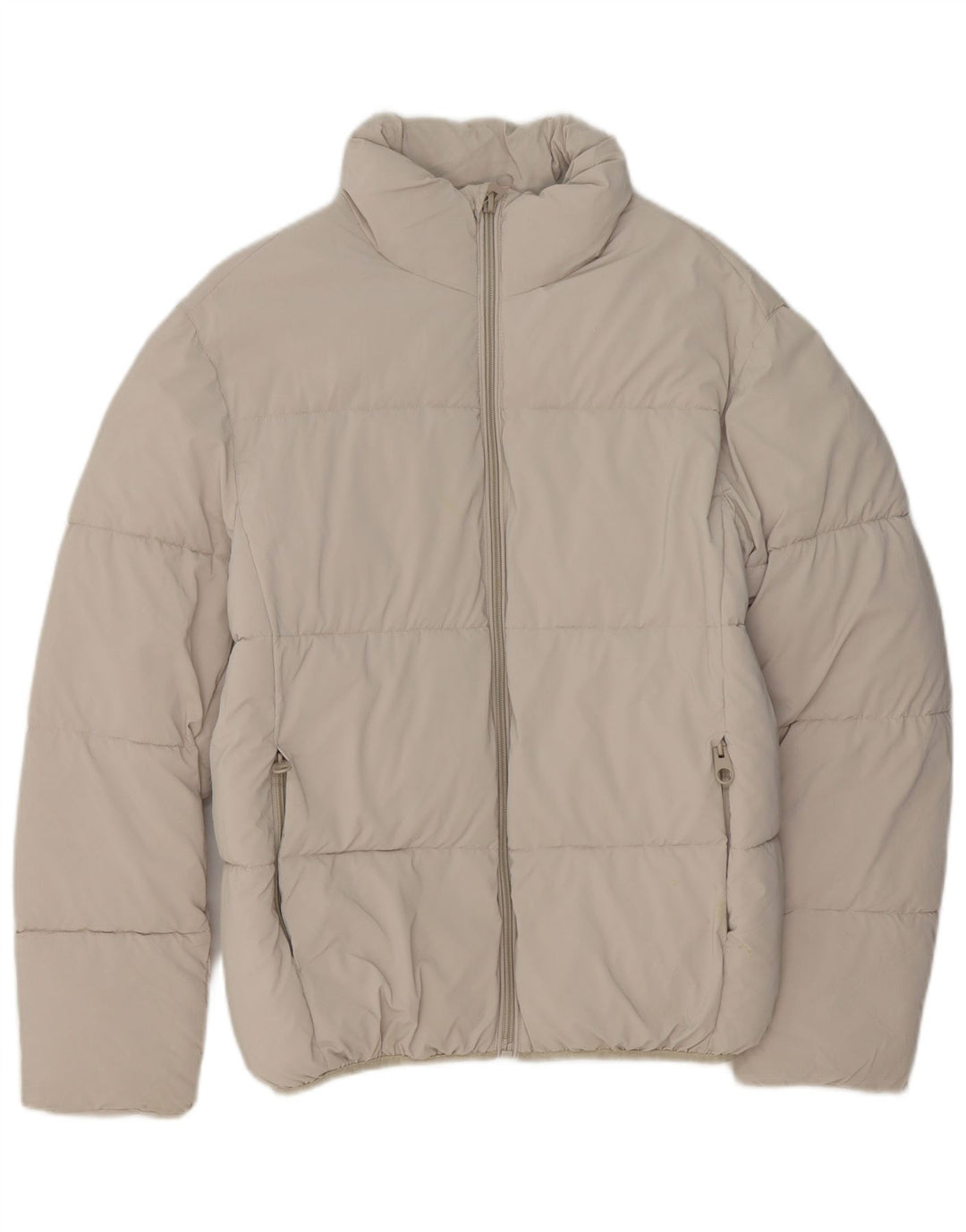 Ανδρικό μπουφάν ZARA με επένδυση UK 36 Small Beige Polyester