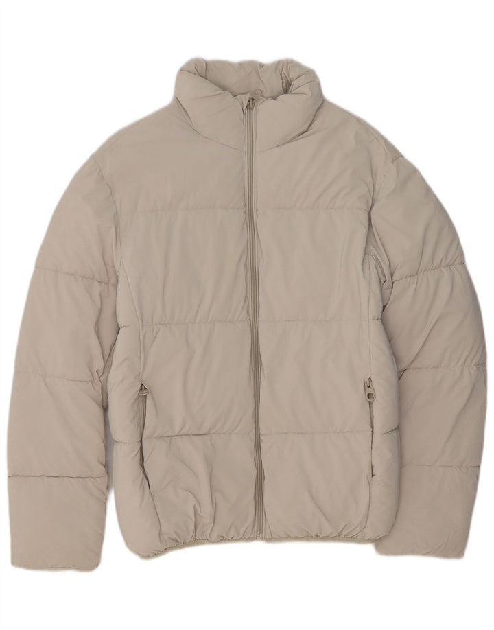 Ανδρικό μπουφάν ZARA με επένδυση UK 36 Small Beige Polyester